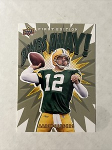 Aaron Rodgers 2009 Upper Deck 1st Edition Bombs Away 
