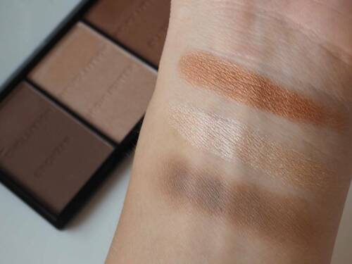 MAKEUP REVOLUTION Ultra Sculpt & Contour Kit Blush Bronzer Highlighter Trio NEW - Picture 9 of 9
