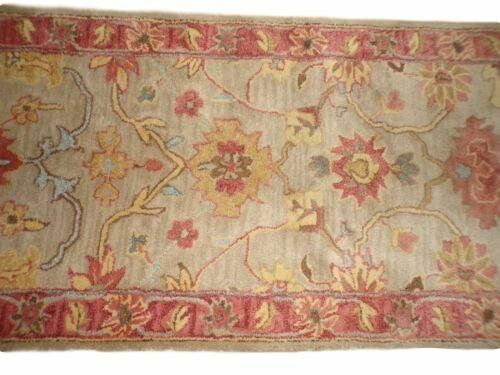 Pottery Barn Brandon Rug Brown 2 5x9 Wool Runner For
