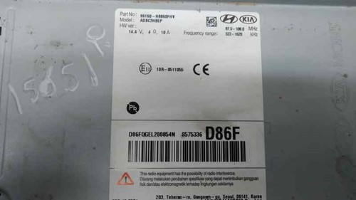 96160H8820FHV sistema navegación gps para KIA STONIC (YBCUV) HYBRID 2017 4785465 - Picture 3 of 5