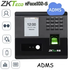 ZKTeco nFace102-S ADMS Unlocking Fingerprint Time Attendance Security System