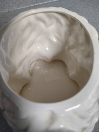 Josef Originals Ceramic CT Kitten Cookie Treat Jar Vtg Container Floral Collar - Picture 9 of 13