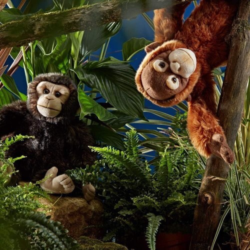 Living Nature Orangutan, Realistic Soft Cuddly Monkey Toy, Naturli... - Picture 3 of 4