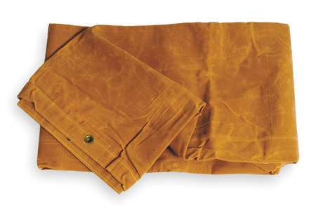 GRAINGER APPROVED 2ZJ65 Tarp,Tan,Cotton Canvas,9.5 ft L,5.5 ft W 2ZJ65 - Bild 2 von 2