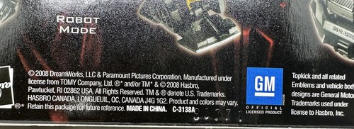 Transformers IRONHIDE Revenge of The Fallen Autobot Hasbro 2008 - Picture 23 of 23