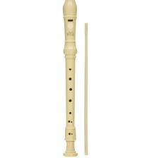 Old-Resistant Natural Color Endure Dirty Recorder Instrument Key of C Baroque Style Fingering Professional 8-Hole Soprano Descant Recorder Old-Resistant Natural Color Endure Dirty Recorder Instrument Key of C Baroque Style Fingering Professional 8-Hole Soprano Descant Recorder