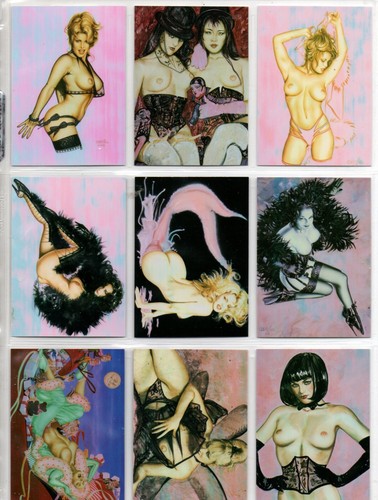 1996 Comic Images Olivia In Omnichrome  Complete Base Set of 90 Cards - Picture 17 of 20