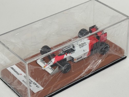 1/43 McLaren M4/4 from 1988 F1 Season Ayrton Senna Leather base JPN213 - Picture 6 of 7