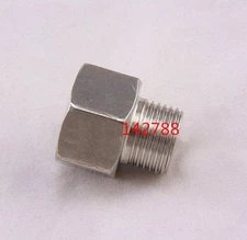Pipe Fitting 3/4” Female to 1/2" Male BSPP BSP adapter Stainless Steel