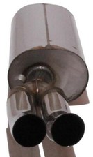 BASTUCK Sportauspuff VW Golf 1 Cabrio Typ 155 Scirocco 2 Benzin Diesel 2x70 DTM