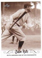 2016 Leaf Babe Ruth Collection #34 Babe Ruth 