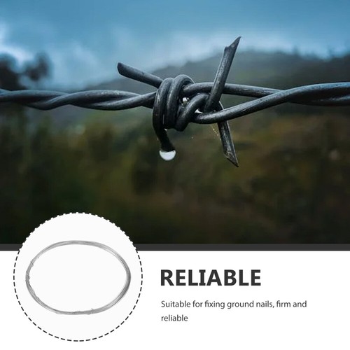 1 Roll Iron Wire Industry Home Furnishing Tie Wire Galvanized Garden Wire - Picture 6 of 12