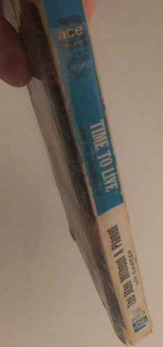 The Man Without A Planet by Carter & Time To Live by Rackham 1966 ACE Double PB - Picture 6 of 15