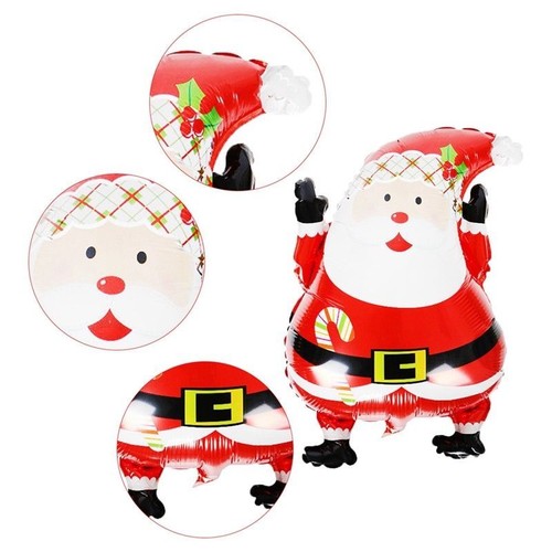Hot Xmas Balloons Set Assorted Foil Ballon Christmas Tree Decoration Kids Favor - Picture 4 of 16