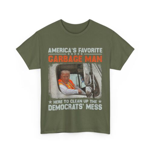 Trump 2024 Election Trump Garbage Man Vote Trump President T-Shirt - Picture 6 of 10