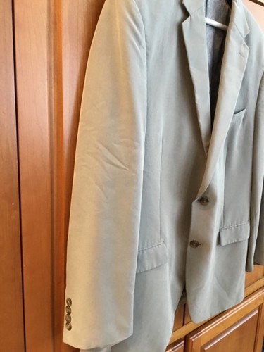 Men's 48R Chaps Gray Suit Jacket FREE SHIPPING📦 - Picture 2 of 7