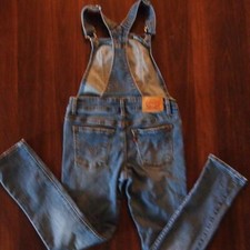 LEVIS Denim Overalls Girls Size 10