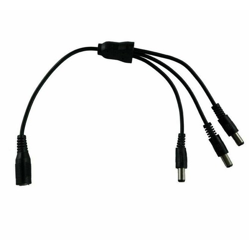 Male Female 5.5mm x 2.1mm DC Power Connector Plug Adapter For 12V 24V LED Strips - Picture 18 of 21