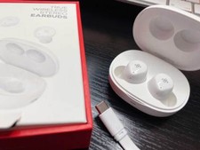 Bluetooth 5.0 Wireless Earbuds 36H Playtime USB-C Charging IPX7 Sleek White