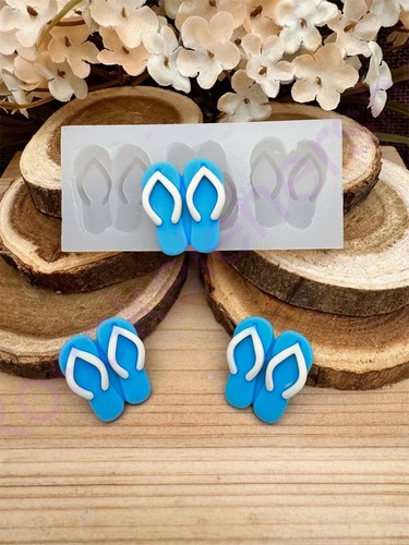 Flip Flops Handarbeit Silikonform (KLEIN) zum Basteln - Bild 1 von 10