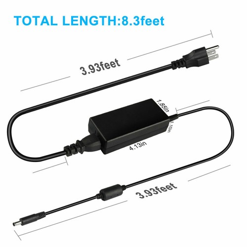 For Dell XPS 13 9350 9360 Laptop 45W P54G002 Charger AC Adapter Power Supply US - Picture 6 of 9