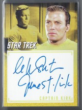 STAR TREK ARCHIVES & INSCRIPTIONS WILLIAM SHATNER 