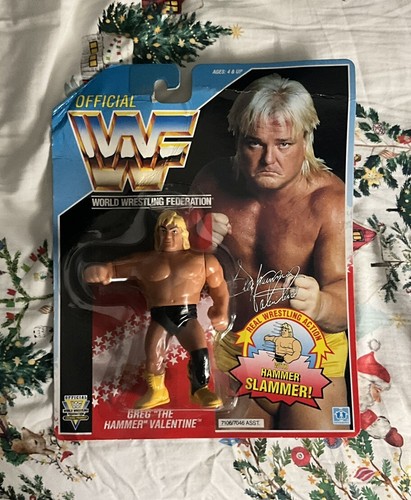 Vintage WWF Hasbro Series 3 Greg The Hammer Greg t...