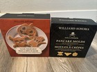 2 Williams-Sonoma Halloween Silicone Pancake Molds 3 in box