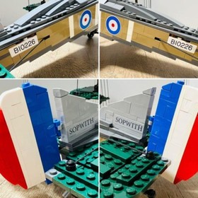 LEGO 10226 Creator Expert Sopwith Camel Vintage Biplane Model Building Kit