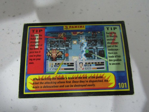 TARJETAS DE JUEGO ORIGINALES PANINI SEGA SUPER PLAY PICK-A-CARD ACTUALIZADAS - Imagen 199 de 235