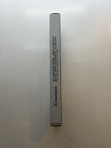 NEW Apple Watch Replacement Band 38MM Stainless Magnetic Close Electric Blue - Picture 5 of 9