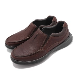 Clarks Cotrell Free Tobacco Leather Brown Men Casual Slip On Loafers Shoes Ebay