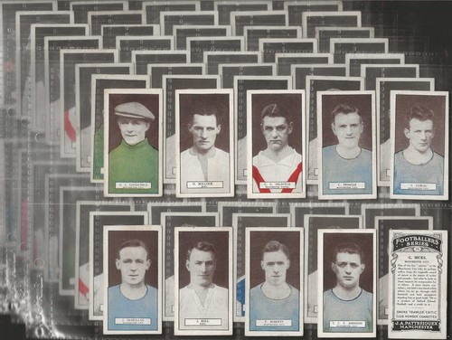 PATTREIOUEX-FULL SET- FOOTBALLERS SERIES (BROWN CAPTION 100 CARDS) DIXIE DEAN