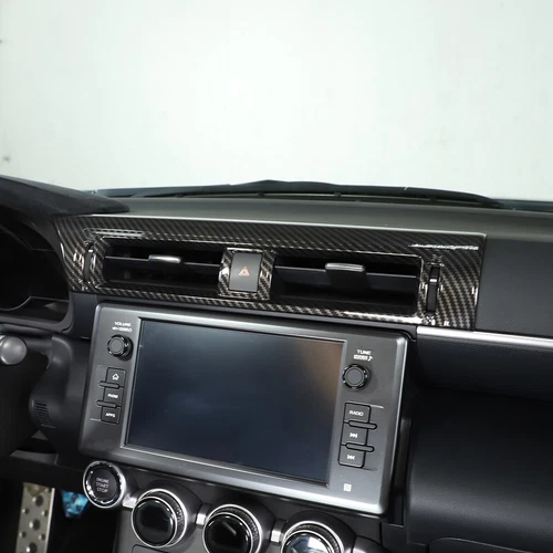 ABS Carbon Fiber interior Trim Cover Set Fits Toyota GR86 / Subaru BRZ 2022-2025 - Picture 17 of 48
