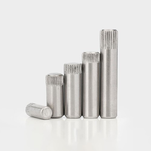 304 SS Knurled Cylindrical Pin With Gear/Shaft Hinge Pin/Lock Locating Pin - Picture 2 of 84