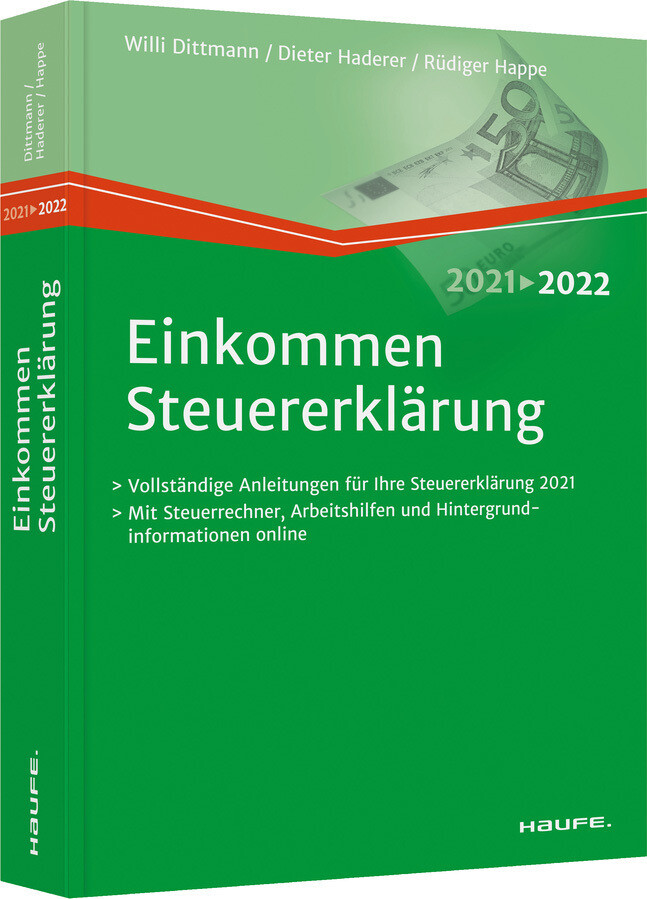Thumbnail - Einkommensteuererklärung 2021/2022 | Willi Dittmann (u. A.) | Buch |