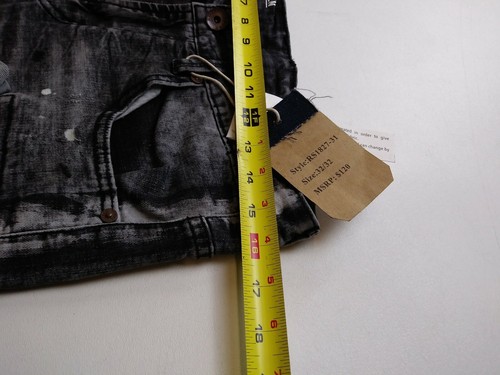 RS7 Royal 7even Herren 100%Authentic Gr. 32/32 Long Jeans Grau - Bild 5 von 9