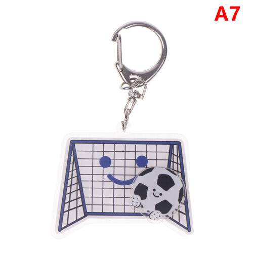 1Pc Sports Spinning Ball Keychain Acrylic Pendant Spinning outlet Rotary Balls Keyring