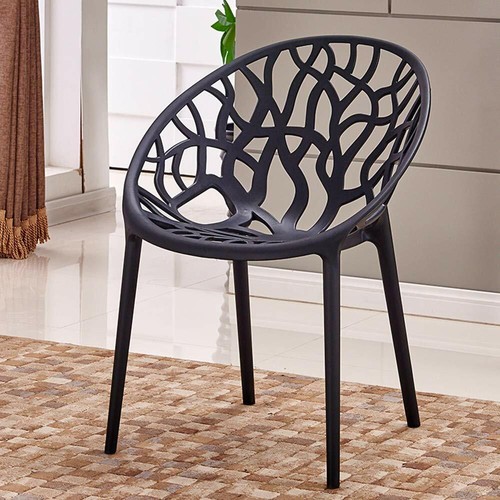 Bird's Nest Style Modern Bistro Cafe Bar Garden Patio Dining Chair Set Stackabl - Picture 12 of 57