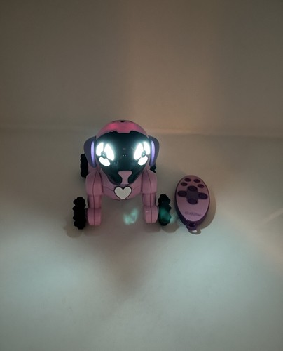 WowWee Chippies - Chippette Remote Control Robot Dog - Pink - Great Fun Kids Toy - 第 6/14 張圖片