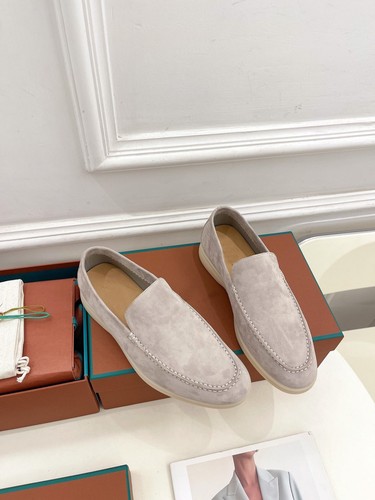 Mocasines sin cordones estilo italiano occidental para hombre mujer zapatos de cuero gamuza real nuevos - Imagen 36 de 44
