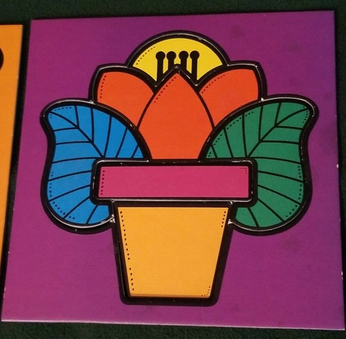 Vintage Girocolor Puzzle Color learning game 1980s by Diset #3001 - Picture 5 of 8