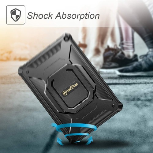 For Amazon Fire HD 10/10 Plus 11th Gen 2021 360° Rotating Case Grip Carry Cover - Picture 8 of 13