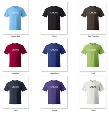 UNIVAC Logo Retro Vintage Computer Geek T-shirts S-5XL