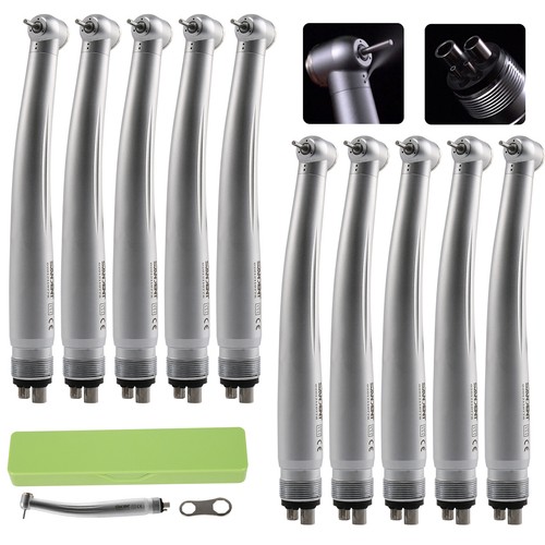 10 NSK PANA MAX Style Dent Fast High Speed Push Button Handpiece 4Hole SANDENT - Picture 4 of 10