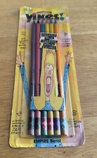 Yikes!  Collectible No Hassle#2 Blk Lead Pencils NEW in PKG  6 Pencils - Vintage