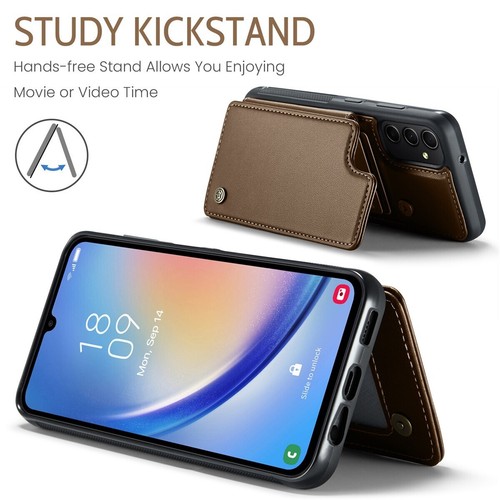 Do Samsung Galaxy A16 A36 A56 5G Etui Skórzany portfel Flip Stand Etui na telefon Nowe - Zdjęcie 32 z 46