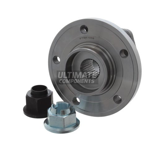 Front Wheel Bearing Hubs Kits For Volvo 850 1992-1997 26 Splines 5 Stud Pair - Picture 3 of 24