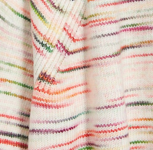 LOFT Lou & Grey Spacedye Seamed Poncho Sweater Size M nwt - Picture 2 of 4