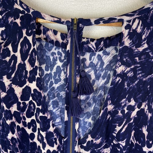 Tigerlily Jumeaux playsuit in Leopard Size 6 XS - Picture 4 of 4